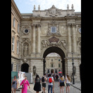 Tor zum Innenhof des Burgpalasts